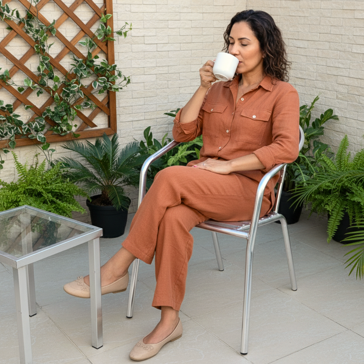 Cadeira de Alumínio Modelo Carneiros - Imagem 5